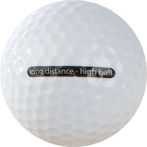 Súprava 3 golfových loptičiek v papierovej krabičke