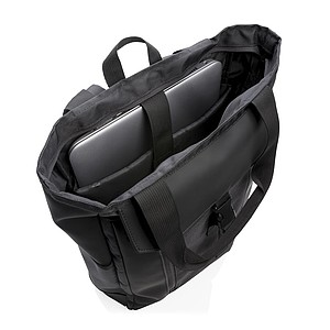 Swiss Peak RFID totepack batoh, černá