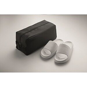 Taška na boty z 600D RPET, černá