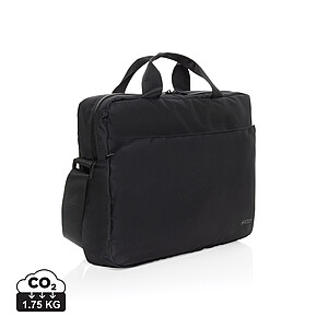Taška na notebook 15,6" Swiss Peak Essential z RPET AWARE™, čierna