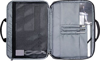 Taška na notebook 16 palců Brandcharger, šedá