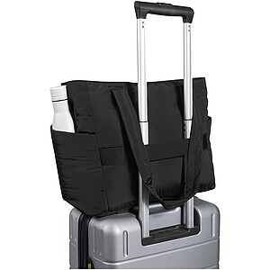 Taška na notebook velikosti 15,6” z recyklovaného GRS, černá