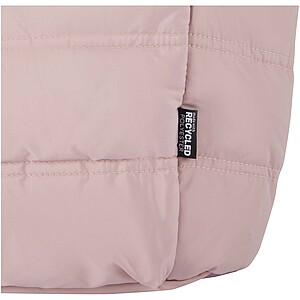 Taška na notebook velikosti 15,6” z recyklovaného GRS, jemně růžová