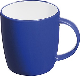 TEGATO Barevný keramický hrnek, 300 ml, modrá