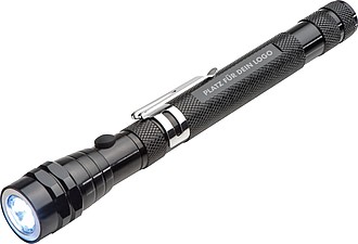 Teleskopická LED svítilna s magnetem