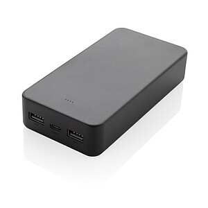 TELRA Powerbanka s kapacitou baterie 20 000 mAh, černá