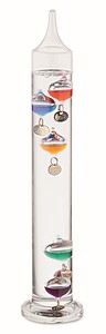 Teplomer Galileo sklenený 28 cm