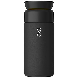 Termo láhev 350ml, z recyklovaných materiálů, černá