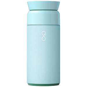 Termo láhev 350ml, z recyklovaných materiálů, světle modrá
