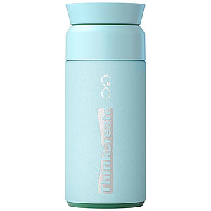 Termo láhev 350ml, z recyklovaných materiálů, světle modrá