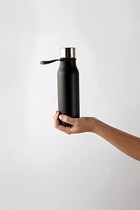 Termo láhev na pití, 450ml, černá