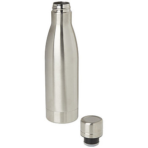 Termo láhev na pití, 500ml, z recyklované nerezové oceli, stříbrná