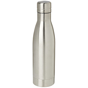 Termo láhev na pití, 500ml, z recyklované nerezové oceli, stříbrná