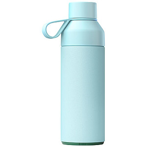 Termo láhev na pití, 500ml, z recyklovaných materiálů, světle modrá