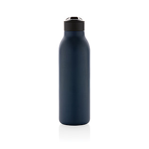 Termo láhev na pití s brčkem, 500ml, námořní modrá