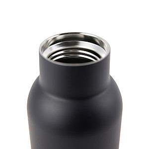 Termo láhev na pití z recyklované oceli, 580ml, černá