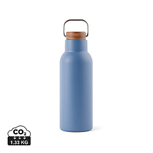 Termo láhev na pití z recyklované oceli, 580ml, modrá
