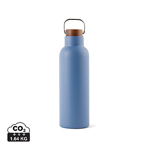 Termo láhev na pití z recyklované oceli, 800ml, modrá