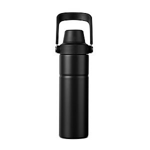 Termofľaša 600 ml z recyklovanej ocele, čierna