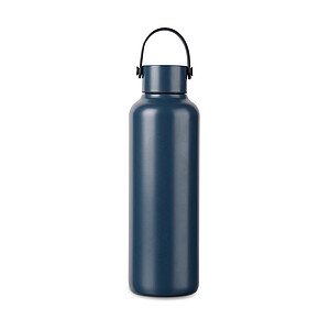 Termofľaša 600 ml z recyklovanej ocele, námornícka modrá