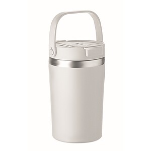 Termohrnček 350 ml, biela