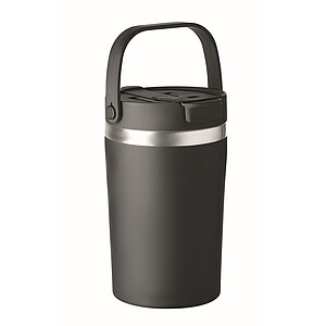 Termohrnček 350 ml, čierna