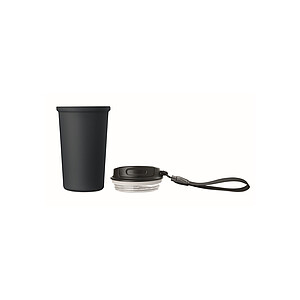 Termohrnček recyklovaný, 400 ml, námornícka modrá