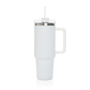 Termohrnek 1200ml recyklované nerezové oceli, bílá