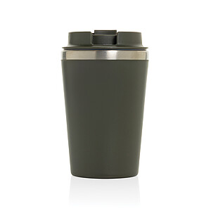Termohrnek 350ml z RCS recyklovaného PP, tmavě zelená