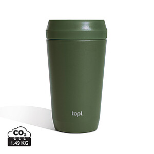 Termohrnek 354 ml z RCS recyklované oceli, zelená