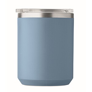 Termohrnek 400 ml, modrošedá