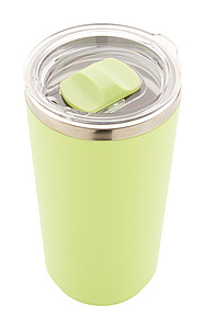 Termohrnek 500ml, nerez, plast, limetkově zelený