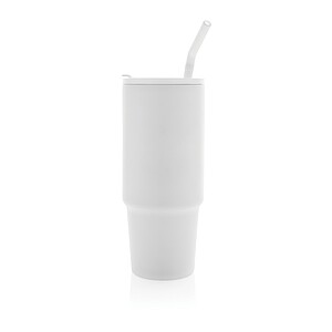 Termohrnek 900 ml z RCS recyklované nerezové oceli, bílá