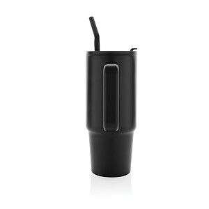 Termohrnek 900 ml z RCS recyklované nerezové oceli, černá