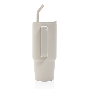Termohrnek 900 ml z RCS recyklované nerezové oceli, krémová