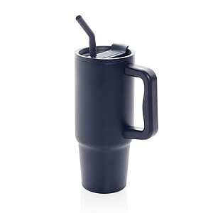 Termohrnek 900 ml z RCS recyklované nerezové oceli, námořní modrá