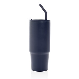 Termohrnek 900 ml z RCS recyklované nerezové oceli, námořní modrá