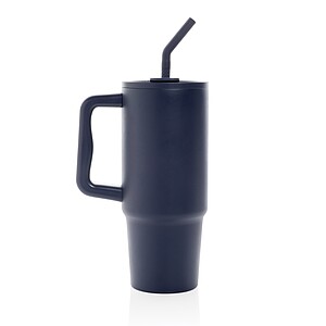 Termohrnek 900 ml z RCS recyklované nerezové oceli, námořní modrá
