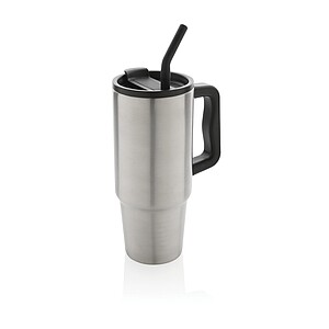 Termohrnek 900 ml z RCS recyklované nerezové oceli, stříbrná