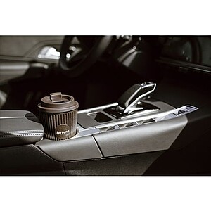 Termohrnek na kávu On The Go 250 ml, hnědá