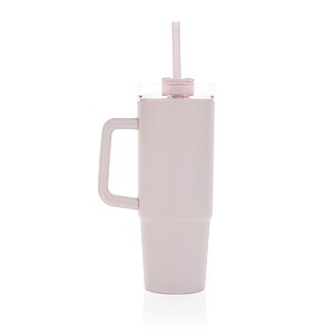 Termohrnek s madlem 750 ml z RCS recyklovaného plastu, růžová
