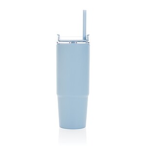 Termohrnek s madlem 750 ml z RCS recyklovaného plastu, světle modrá