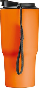 Termohrnek z nerezové oceli 550 ml, oranžová