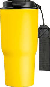 Termohrnek z nerezové oceli 550 ml, žlutá