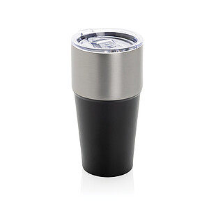 Termohrnek z RCS recyklované nerezové oceli 500 ml, černá