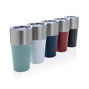 Termohrnek z RCS recyklované nerezové oceli 500 ml, námořní modrá