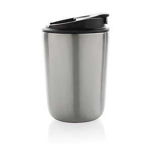 Termohrnek z recyklované oceli, 380 ml, stříbrná
