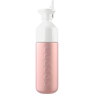 Termoláhev 580 ml s víčkem a brčkem, jemně růžová