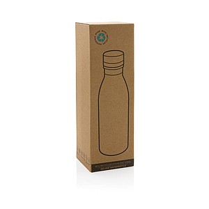 Termoláhev z nerezu, 500ml, bílá
