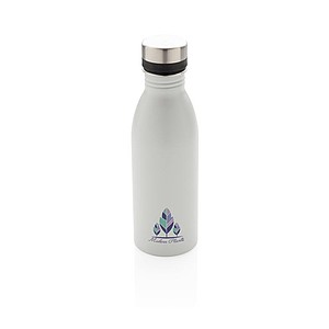 Termoláhev z nerezu, 500ml, bílá
